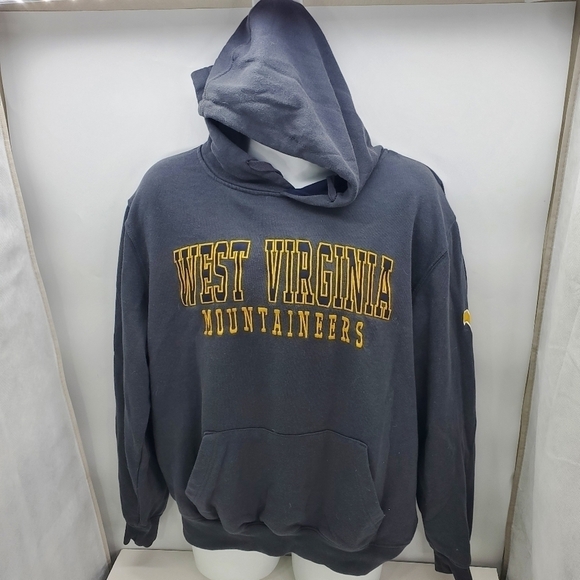 Stadium West Virginia Mountaineers NCAA Hoodie Sweatshirt Men Size Large - Picture 9 of 11